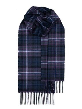 NWT Lochcarron Of Scotland Lambswool Scarf Scotland Forever Modern Tartan